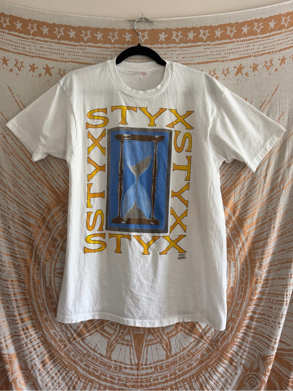 Styx 1991 Edge of the Century Tour Vintage Tee Shirt Large